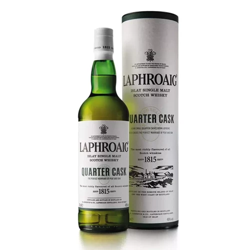 Laphroaig Quarter Cask Scotch Whisky 70cl - Big Flavour from Small Barrels
